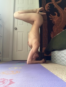 naked-yogi:  Living up to my name. 