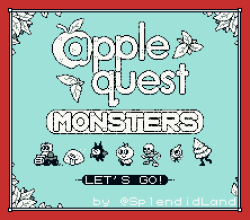 splendidland:  Apple Quest Monsters!  	Over 50 lovingly crafted