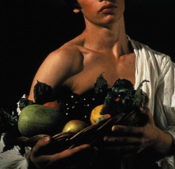 kradhe:  Dexter Fletcher in Derek Jarman’s 1986 film Caravaggio