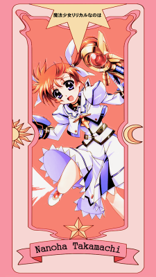 lyricalstep:  Magical girls as Sakura cards phone wallpapers