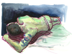 frank-paints-dudes:  JOEY, Semi-Nude Male by Frank-Joseph20-minute