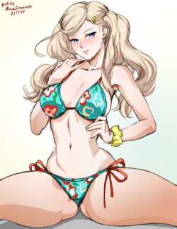 #483 Ann swimsuit (P5)  Commission meSupport me on Patreon  