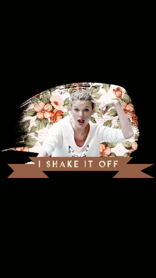 taylorswifteditask:  Shake It Off / Innocent iPhone 6 Lockscreens↪