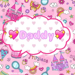 princess-of-poof:  💕 Always got daddy on my mind 💕  🌟18+,