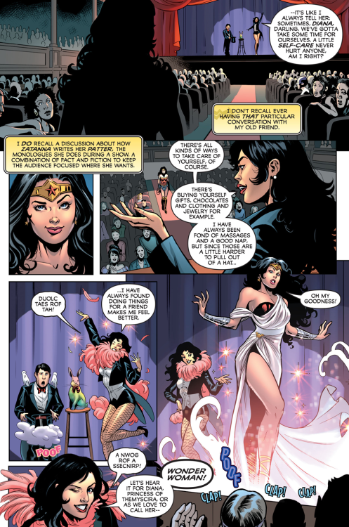 why-i-love-comics:  Wonder Woman: Agent of Peace #15 - “Self-Care”