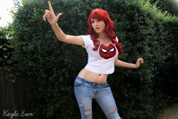 sharemycosplay:  More of @KaylaErin_PM as Mary Jane! #spiderman
