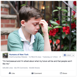 gay-men:  gaywrites:  Humans of New York broke our collective