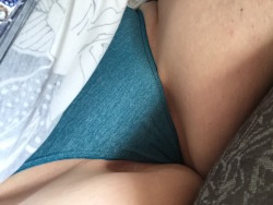 msjigglypuffs:  Naughty, horny crotch shots from under my desk