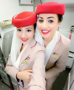 Emirates cabin crew