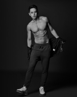 365daysofsexy:DAVID LICAUCO for MEGA Man Magazine