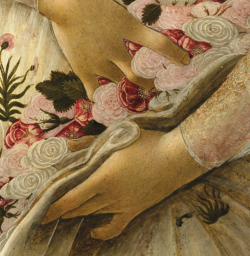  Sandro Botticelli, La Primavera (detail)  