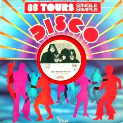 vinyloid:  KISS - I Was Made For Lovin’ You (12” Inch Red