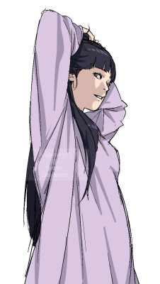 angelcake12:  Pregnant Hinata sketch~Wip ~~~ Using yourself as