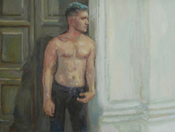 ydrorh: Davis Mallory, 2019, Oil on canvas, 90x120 cm http://www.yisraeldrorhemed.com/