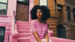 screencapstyle: Solange - Locked in Closets // Pink 