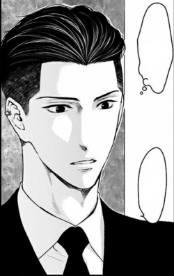 kinbari14:  Maya Hideyuki with sleek back hair is both a blessing