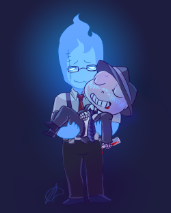 fel-fisk:  mobtale sansby flavoured commission for @cyndaquilshoshiview