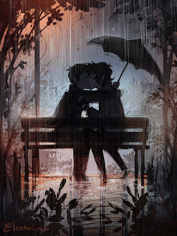 elentori-art: I miss the rain ☆
