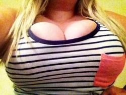 l love a HUGE pair of tits bulging out of their tops theese are