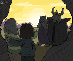 bebetterbop:  “Did I ever tell you about my friend Frisk? They