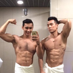 A bunch of hot Asian guys