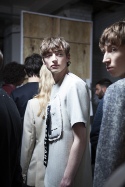 boysbygirls:  We join Matthew Miller backstage and discover his
