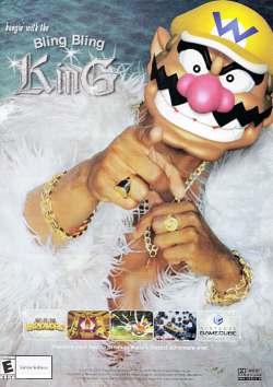 suppermariobroth:  Wario World print ad.