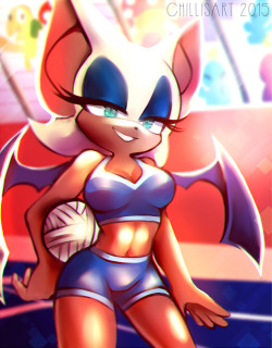 chillisart:  so rouge is in the new 2016 olympics game….. its
