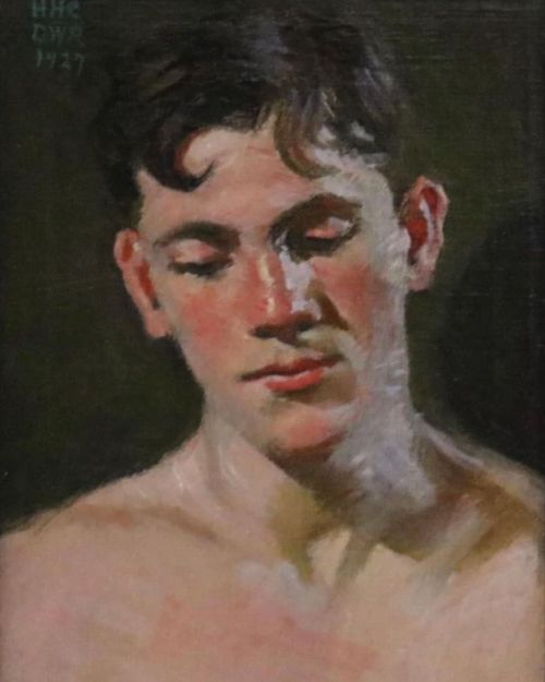 antonio-m:  ‘Young man’, c.1927 by Denman Waldo Ross (1853–1935).