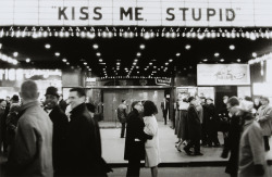 furples:  new year’s eve, nyc, 1965 (kiss me, stupid) by joel