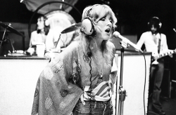 crystalline-:  Fleetwood Mac in a recording studio, 1975. HQ