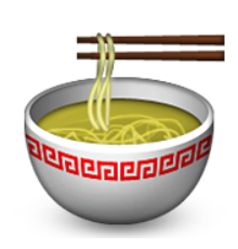 gothfag:  transparent emoji noodles 