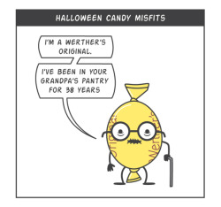 dustinteractive:Halloween Candy Misfits 