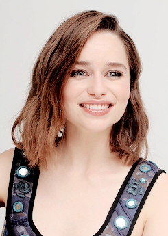 Emilia Clarke at the Terminator Genisys Press Conference in LA