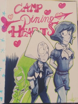 dement09:  Cant believe my sketchbook demanded Camp Pining Hearts..