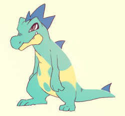 effsnares:  papu traded me a shiny croconaw his name’s rudy