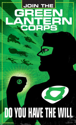 timetravelandrocketpoweredapes:  Lantern Corps Recruitment Posters