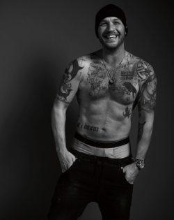 bohdisrook:  Tom Hardy photographed by Greg Williams for Esquire