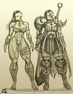 black-guillotine:  Female Orc 