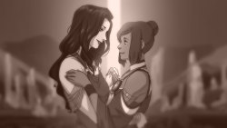 denimcatfish:  Some people have asked me for the korrasami wallpaper