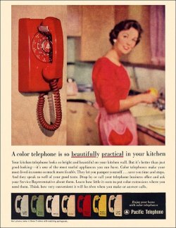 Pacific Telephone ad, c.1959  