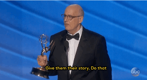 refinery29:refinery29:We nominate Jeffrey Tambor for speech of the night. Give transgender people their story. 
