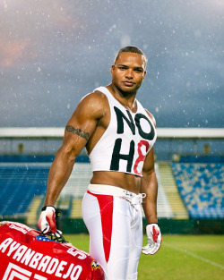 buzzfeedlgbt:  The 4 B’s Of The Super Bowl: Brendon Ayanbadejo