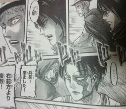 New chapter 58 spoiler image featuring Mikasa going “Understood”