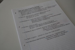 study-well:  Note taking:This was the idea about organising my