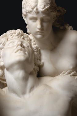 debris-de-reves:    Reinhold Begas - Mercury and Psyche, 1857