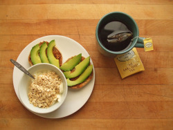garden-of-vegan:  almond dessert tofu with large flake oats,