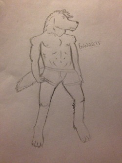 ayzutho-the-cat:beowulfethefur:  Umm first drawing  Nice!  Their