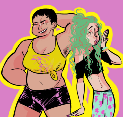 marssan:  trans power couple!!!!!!!! (this was so rushed towards