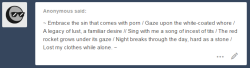 sanka-tetsu:  It’s rare for me to go all out on an ask like